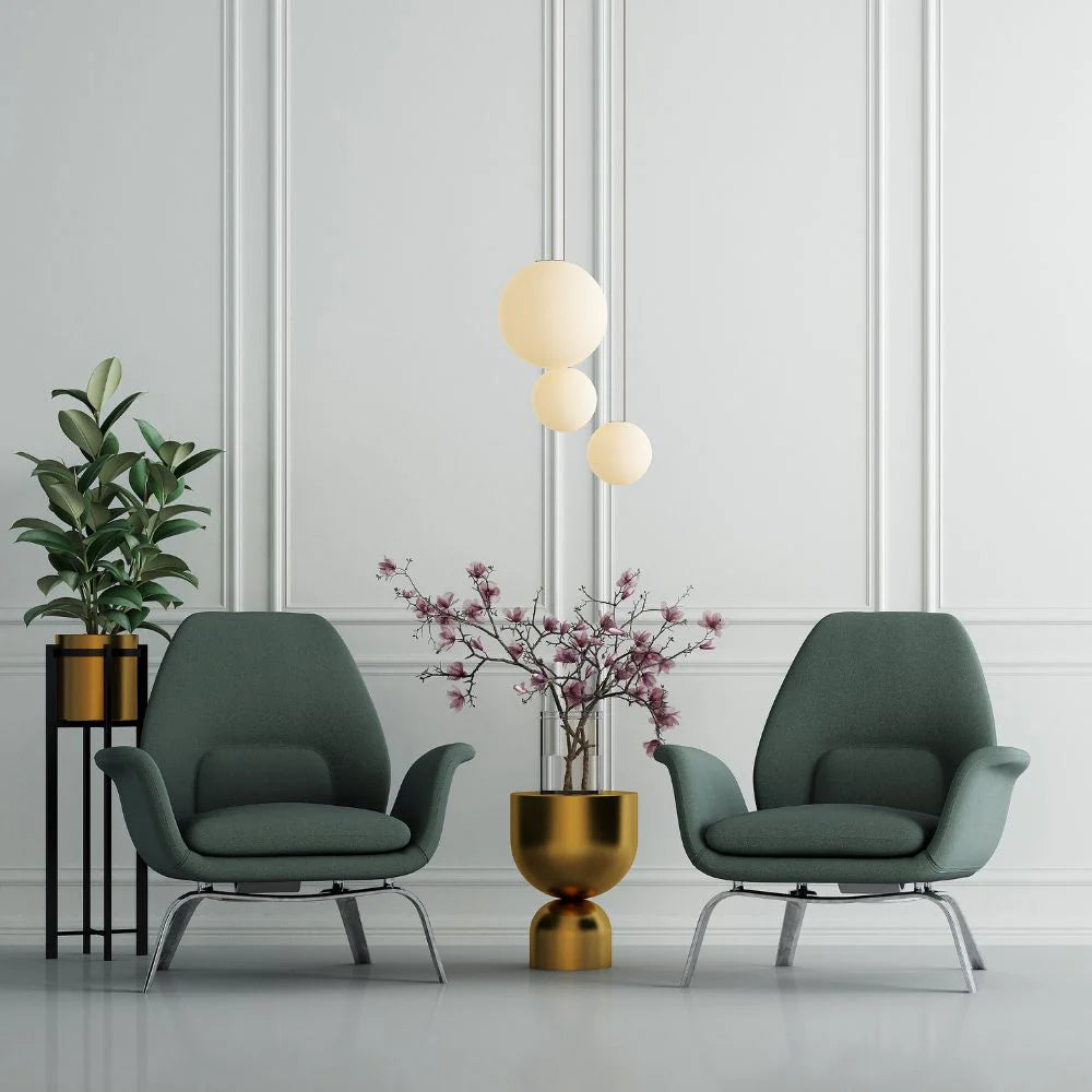 Designer lighting fixtures for a minimalist décor