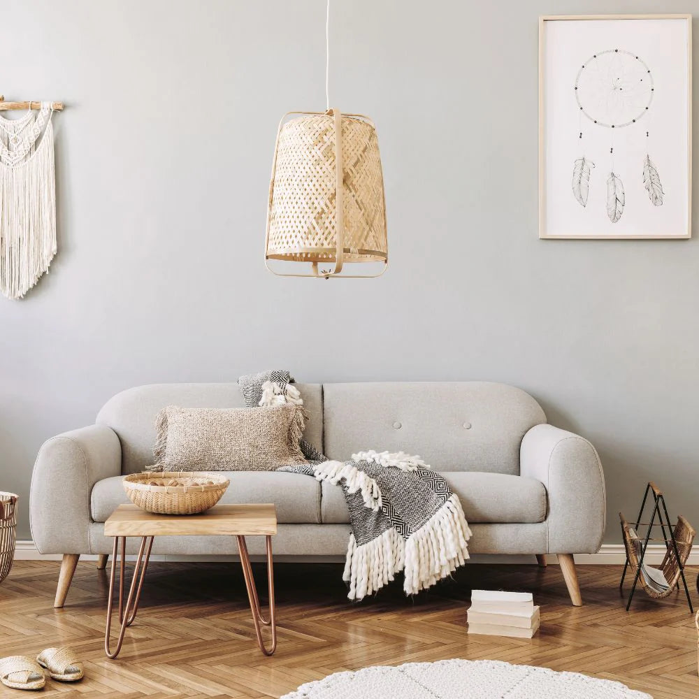 How to style your home with rattan lighting fixtures