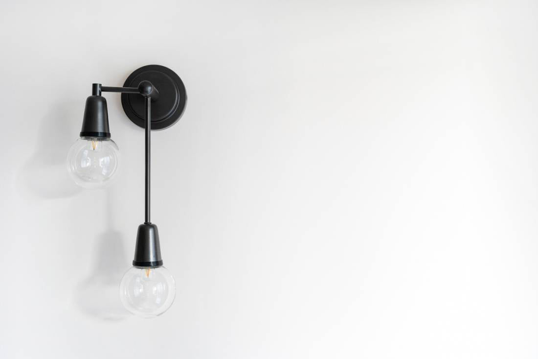 Clarity and style: glass wall lights