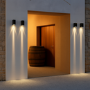 6W 10W 20W Outdoor LED Wall Lights Up and Down Narrow Beam COB Aluminum Wall Sconces Porch Light Garden Waterproof Spotlight