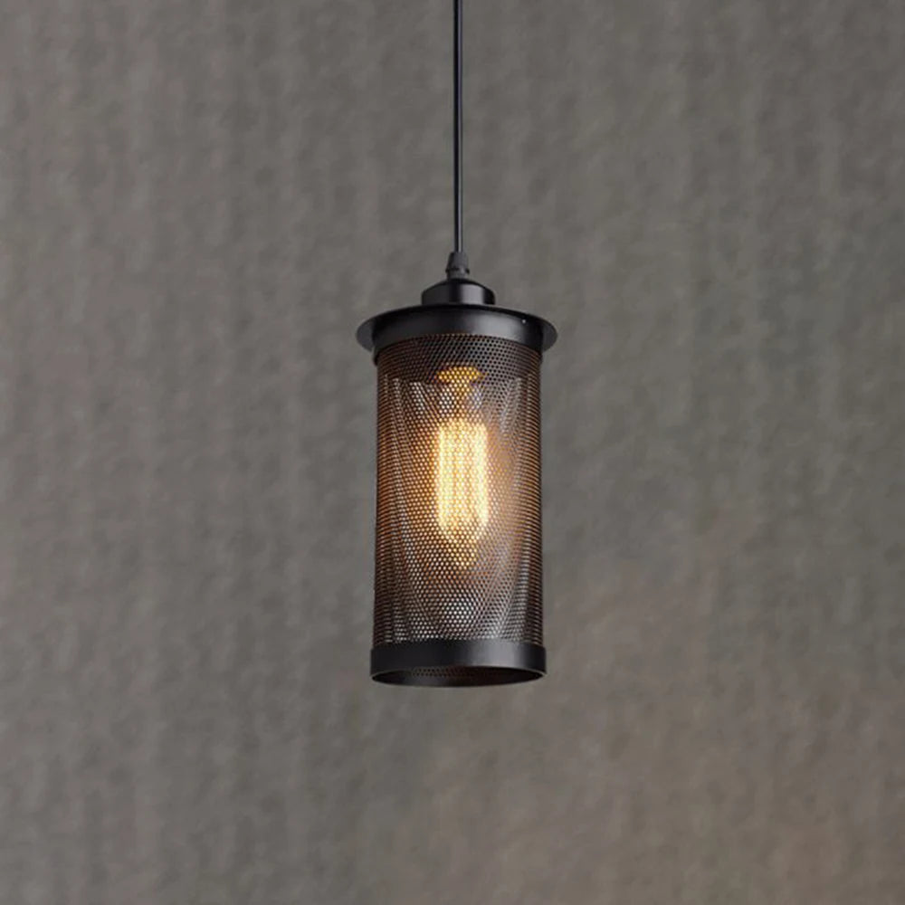 Vintage retro industrial pendant light for interiors