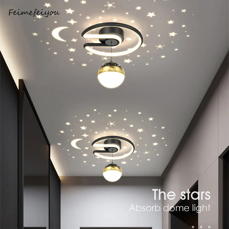 Modern LED ceiling light for indoor and outdoor decoration