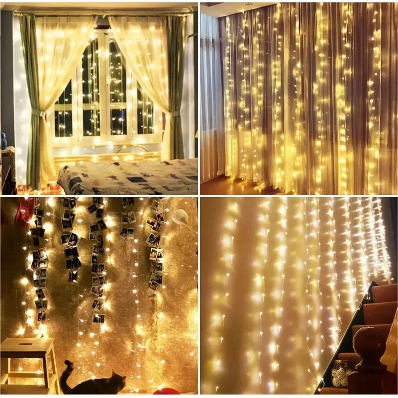 Usb string lights for weddings and festive decoration - vue 4 sur 14