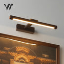 Modern LED wall light black white gold silver