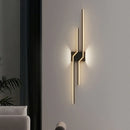 Modern black and white LED wall light for indoor home lighting