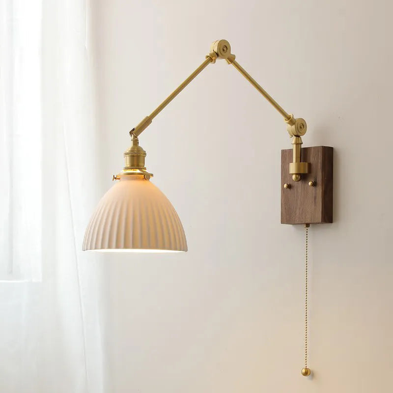 Modern ceramic wall light