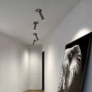Recessed LED ceiling light with adjustable angle for indoor lighting