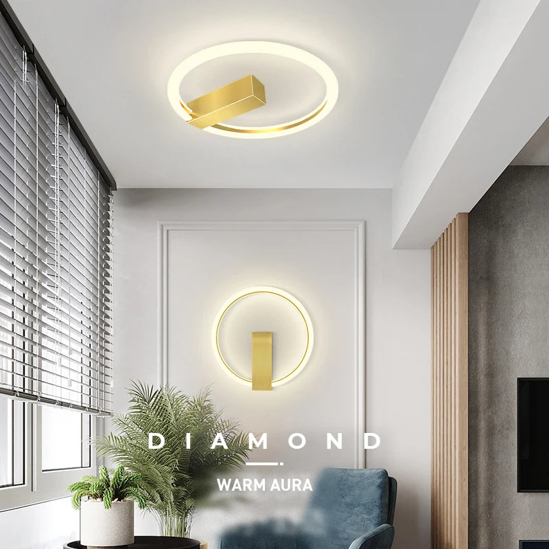 Modern LED wall light for elegant indoor lighting