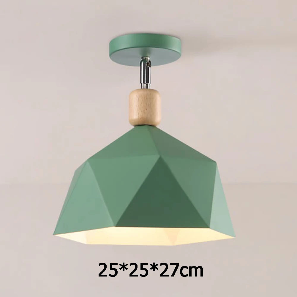 Vintage industrial style ceiling light for indoor lighting