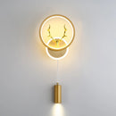 Creative nordic bedside lamp for interior decor