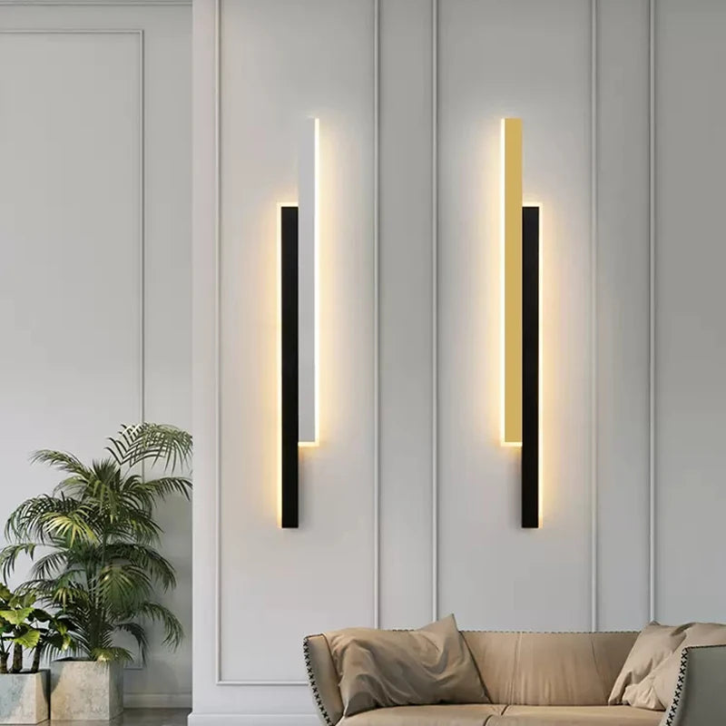 Modern LED wall light for elegant and bright interior decor