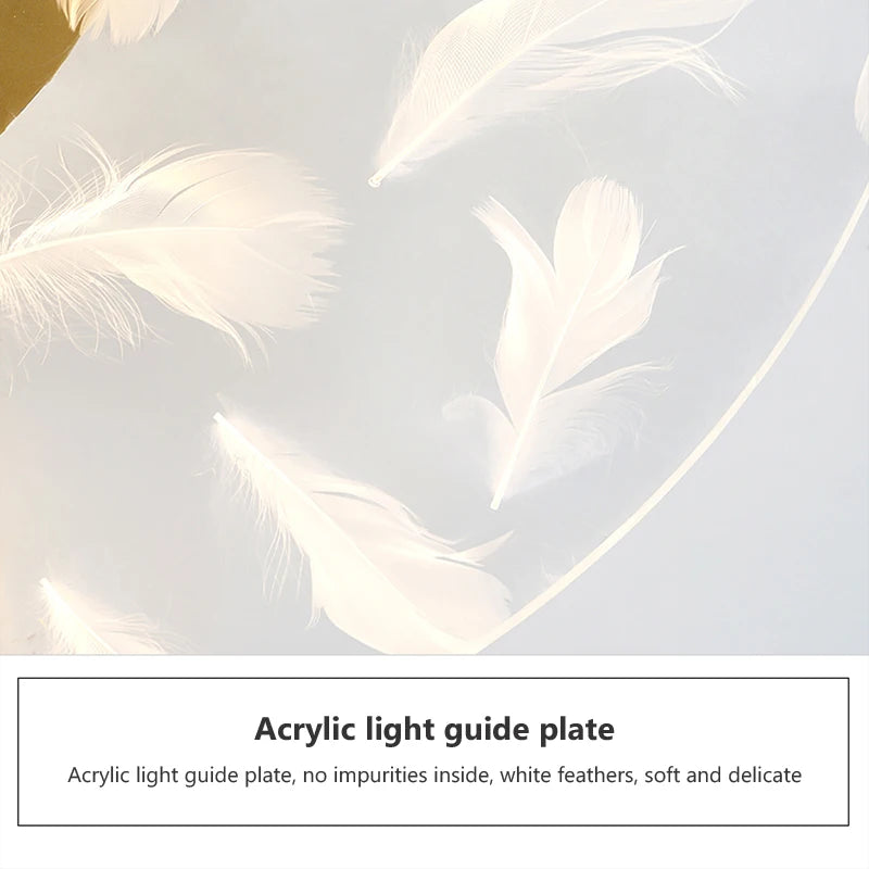 Modern LED ceiling light with dimmable function and unique design - vue 6 sur 14