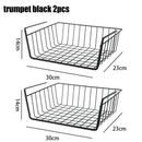 metal hanging storage basket for workspace and storage