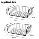 multifunctional perforated iron hanging storage basket