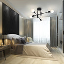 Nordic LED chandelier with creative simple luxury branches