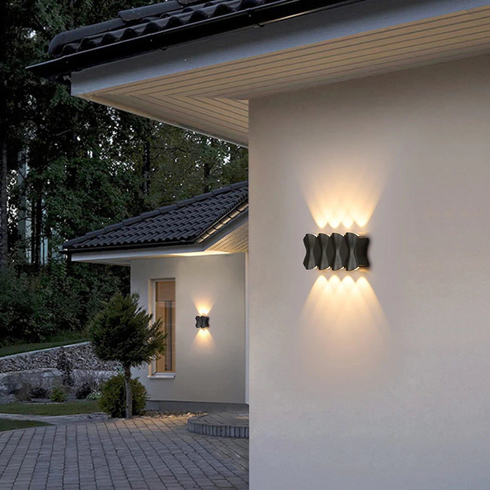 Decorative LED wall light for modern interiors