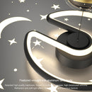 Modern LED ceiling light for indoor and outdoor decoration
