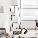 vertical or inclined tempered glass floor mirror