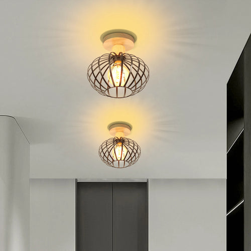 Nordic LED ceiling lights for indoor restaurant gallery and living room - vue 2 sur 7