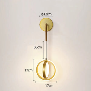 Modern LED wall light for stylish interior decoration