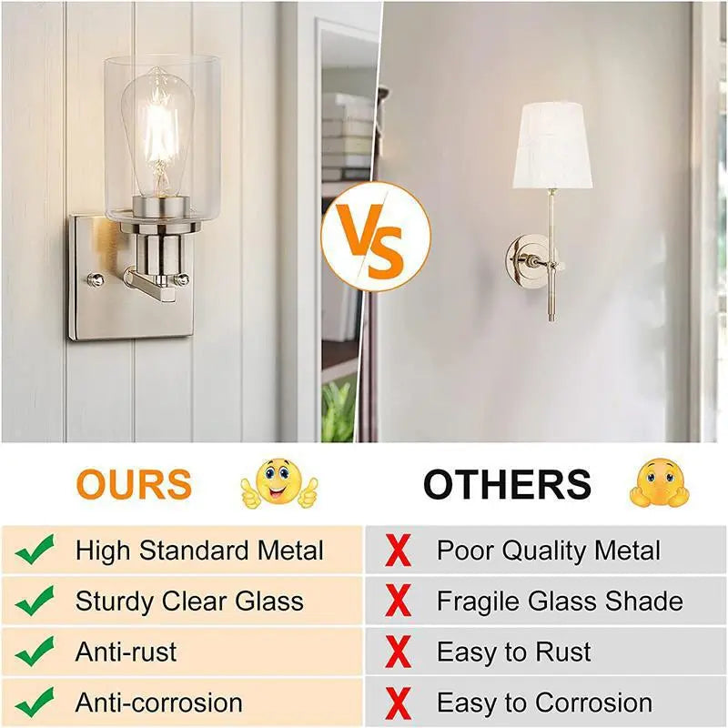 Waterproof LED bathroom wall light with adjustable angle - vue 7 sur 9
