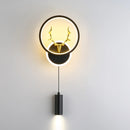 Creative nordic bedside lamp for interior decor