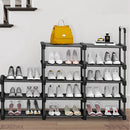 8-tier shoe and boot storage rack