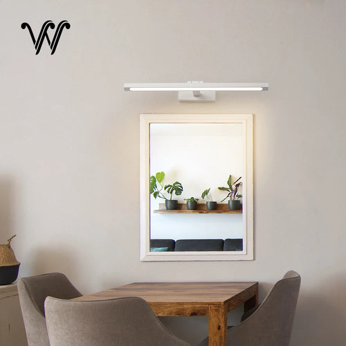 Modern LED wall light black white gold silver - vue 4 sur 11