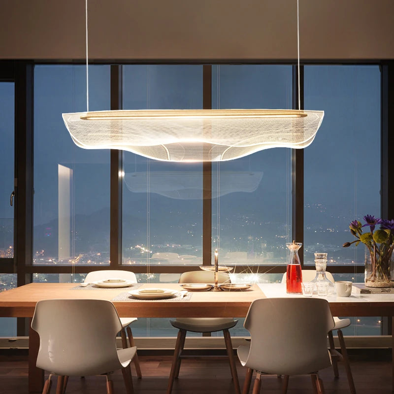 Modern nordic creative LED chandelier for restaurant and office