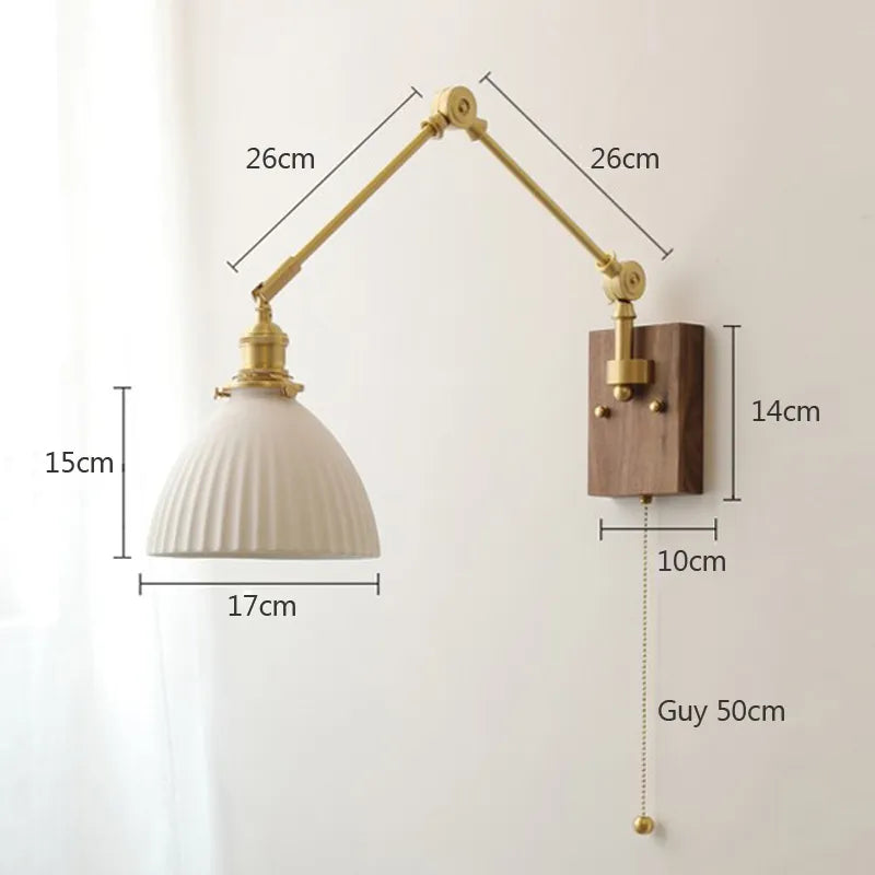 Modern ceramic wall light - vue 4 sur 8