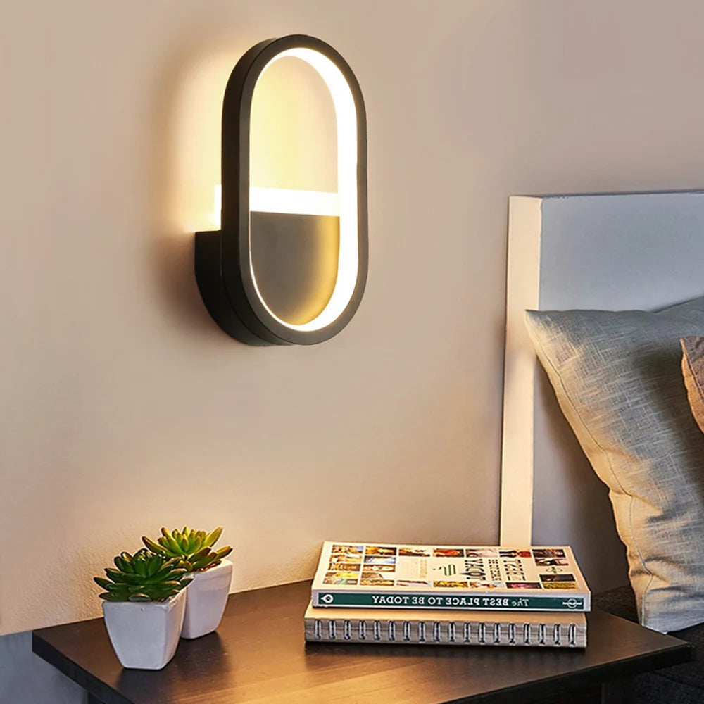 Modern nordic LED wall light for elegant interiors