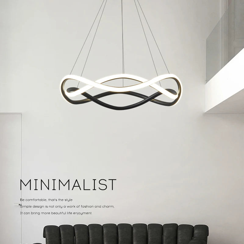 Modern LED pendant chandelier for interior decoration
