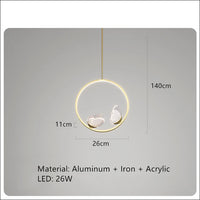(80 days - 10 June) Modern LED pendant light with small glass butterflies Mikela