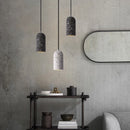 Cement LED pendant light industrial decor for café club bar