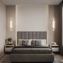 Modern LED crystal wall light for indoor use
