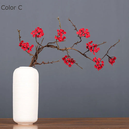 Artificial cherry blossom branch for autumn decor - vue 4 sur 17