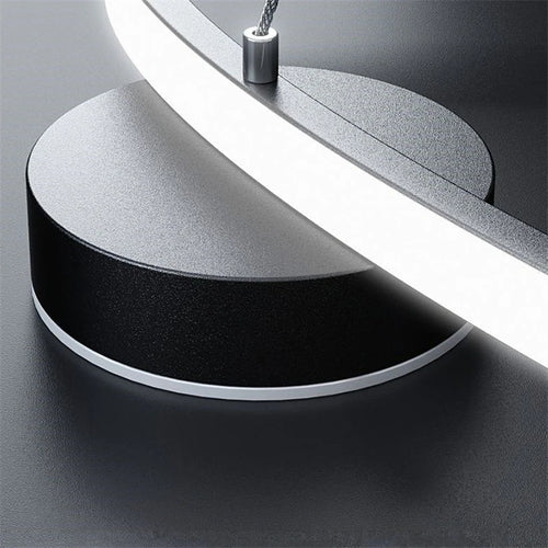 Post-modern LED pendant in Nordic acrylic design - vue 7 sur 8