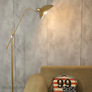 Nordic simple gold floor lamp