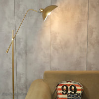 Nordic simple gold floor lamp