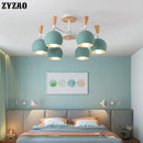 Simple macaron-shaped pendant light for modern decor