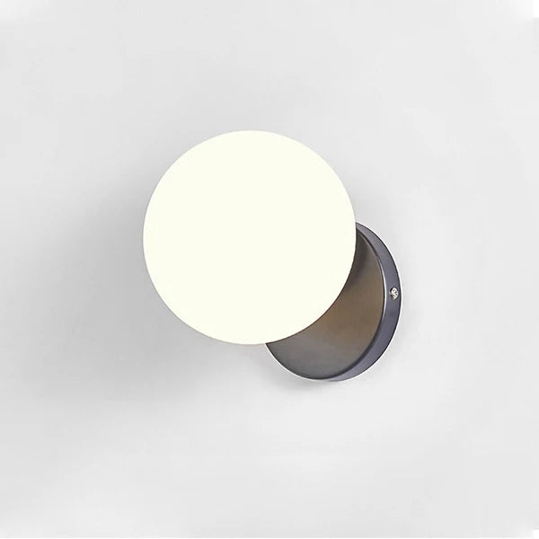 Glass moon wall light for interior decoration - vue 6 sur 14