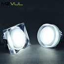 Dimmable crystal LED downlight for indoor decoration