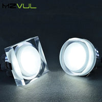Dimmable crystal LED downlight for indoor decoration
