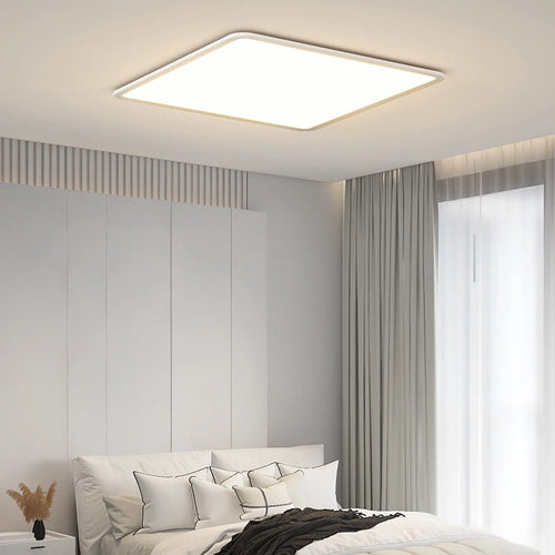 Ultra-slim modern LED ceiling light for all spaces - vue 3 sur 17