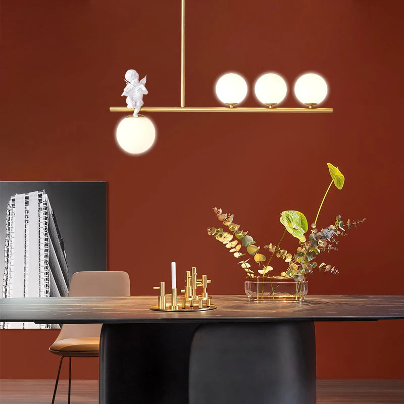 Modern glass designer chandelier for interior decoration