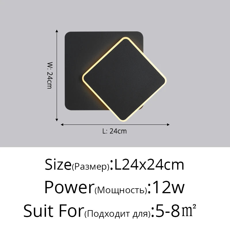 Modern nordic post-solar eclipse wall light - vue 16 sur 16