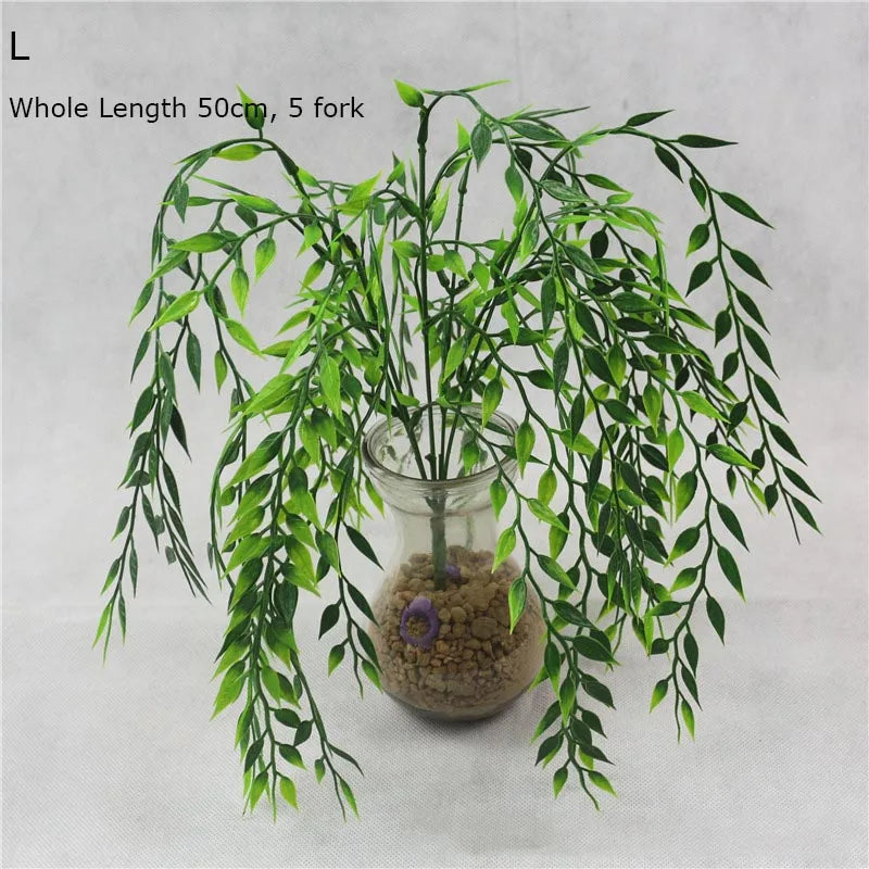 Artificial plant with 7 branches for wedding and Christmas decoration - vue 5 sur 21