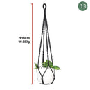 macrame hanging baskets for plants and decoration