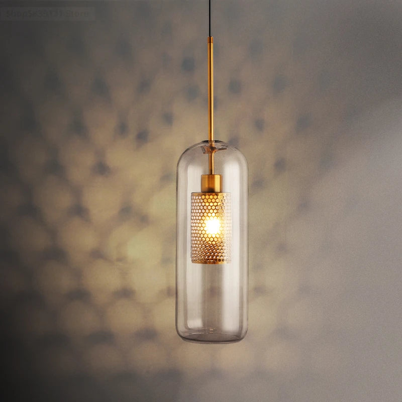 Modern nordic designer pendant light for interior decoration - vue 5 sur 13