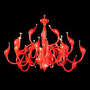 Nordic Swan modern art deco iron pendant light